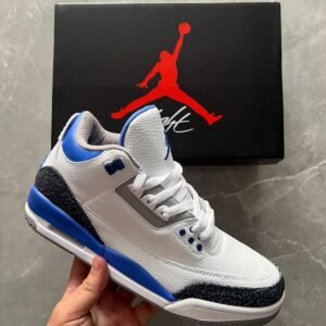 Men's Retro 3 True Blue Outdoor Shoes